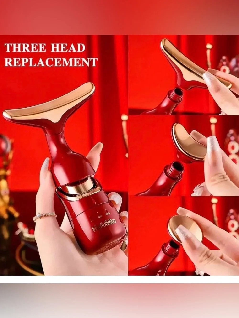 Three in One Facial Massage Device